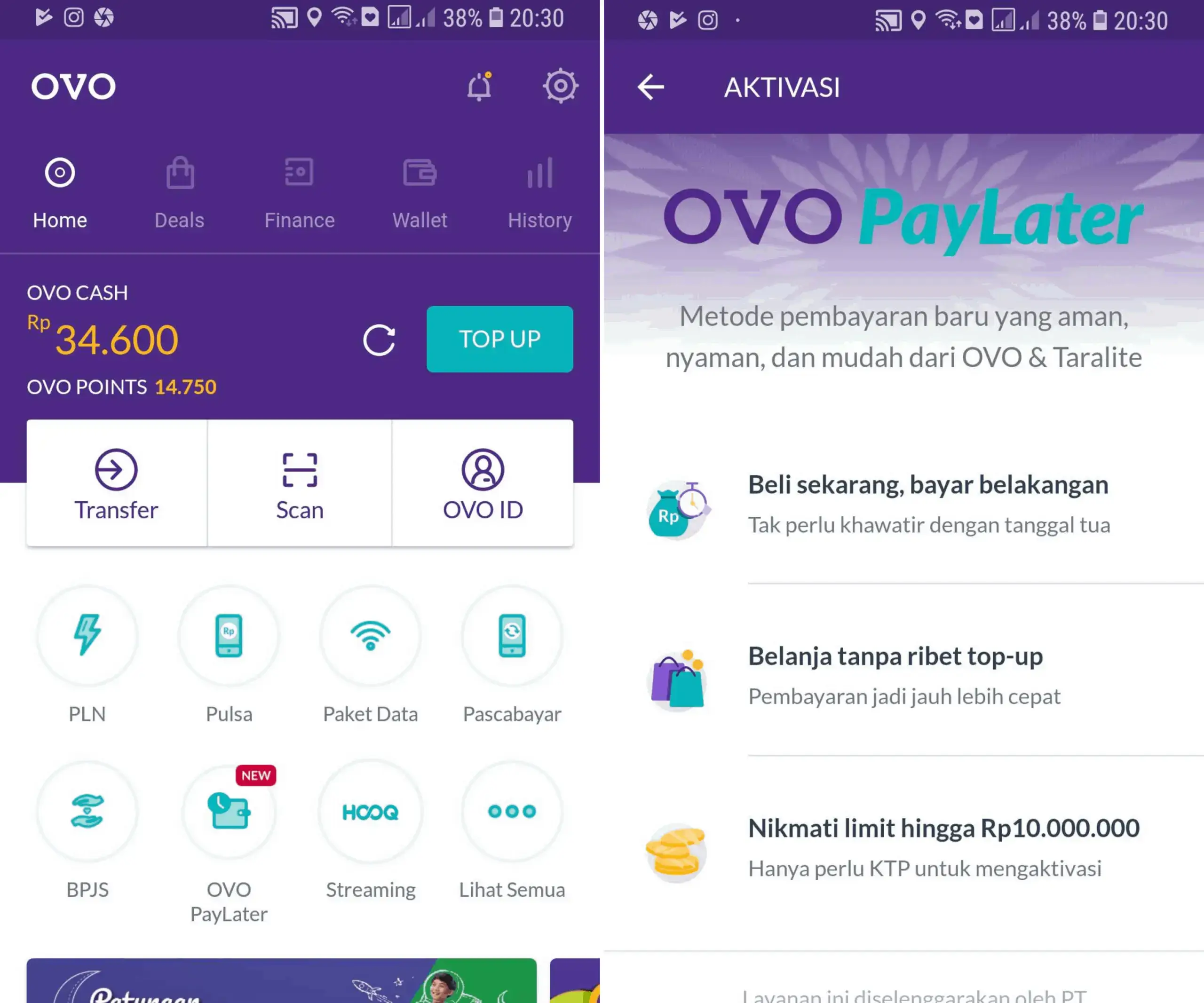 Upgrade OVO Premier 